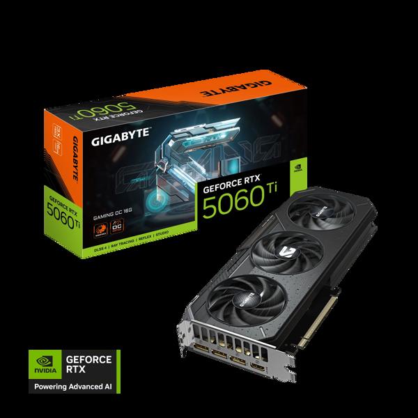 GIGABYTE RTX 5060 GAMING OC 16GB